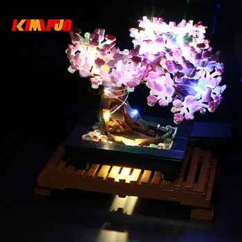 28 LED-uri Kit de Lumina pentru 10281 (NU se Includ în Model) Copac Bonsai Blocuri Set de Cărămizi Jucarii