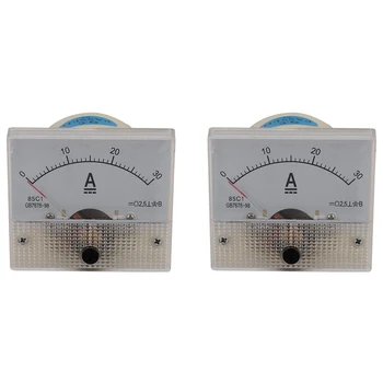 2X 85C1-O Dc Analog Amper Metru Panou Indicator Contor 30A Amp Ecartament Curent Mecanice Ampermetrele