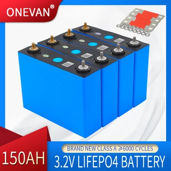 3.2 v 150ah Lifepo4 Baterie Reîncărcabilă Litiu Fosfat de Fier Celule Solare 12v 150ah Clasa de Celule Lifepo4 Tax Free