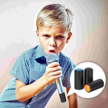 3 Buc Microfon Acoperire Wireless Capac De Plastic Portabile Acoperă Microfoane Capace Coada De Înlocuire Șurub