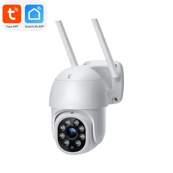 3MP 1296P Tuya APP Plin de Culoare de Detectare a Mișcării WIFI PTZ IP Dome AI Umanoid Acasă de Securitate CCTV Interfon Baby Monitor