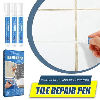 3pcs Impermeabil Tile Marker Mortar Pen Perete Cusătură Stilou Pentru Tigle Baie Decontaminare Cusătură Instrumente de Reparare