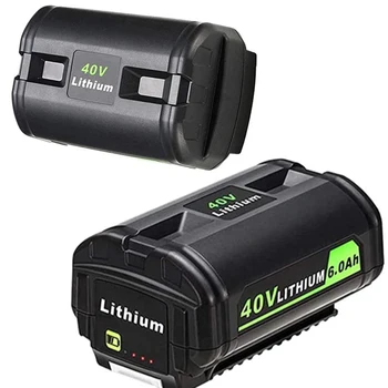 40V 6.0 Ah baterie Reîncărcabilă Litiu-Ion Baterie Pack,pentru Ryobi 40 De Volți de Tuns iarba de Colectare Uneltele electrice fără Fir OP4040 OP4050A Baterie