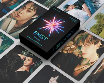 55pcs Kpop EXO Lomo Card Photocard Suc Album Photocard EXISTA Colecție de Casă DIY Seturi de Carte pentru Fanii Cadouri