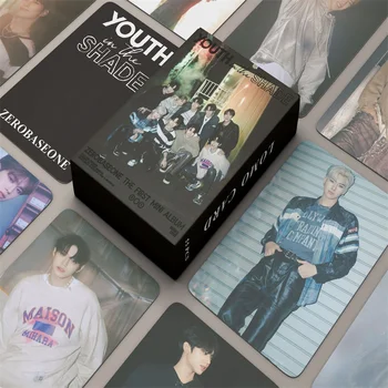 55pcs/set ZB1 ZEROBASEONE ZB1 Nou Album Lomo Cardul de Tineret În Umbra Carte de Mici Zhang Hao Imprimare Imprimare Foto Fan Kpop Cadou
