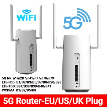 5G Router Dual Band 2.4 GHz 5.8 GHz Router Wireless 2.4 GHz 5.8 GHz 300Mbps-867Mbps de Mare Viteză Modem Wireless cu Antenă pentru Acasă