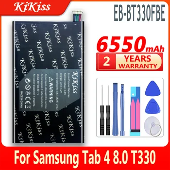 6550mAh de Mare Capacitate Baterie Pentru Samsung GALAXY Tab 4 8.0 SM T330 SM T331 T331C T335 Tableta Li-ion Polimer Acumulator EB-BT330FBE