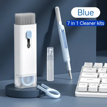 7-în-1 Tastatură de Calculator Cleaner Kit de Pensulă de Curățare Cască Stilou Pentru iPad ecranul Telefonului curat Instrumente de Curățare Keycap Tragator Kit