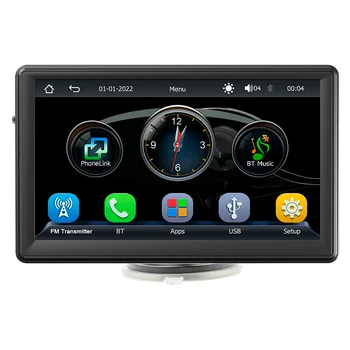 7Inch Radio Auto Bluetooth HD Multimedia Auto Wireless Radio Auto Wireless Apple Carplay, Android Auto Universal Multemedia