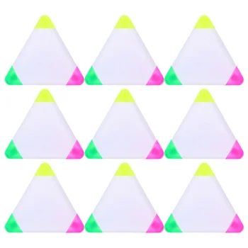 9 Buc Markere De Culoare Stilou Informații Marker Culori Asortate Mix Note Acuarelă Plastic