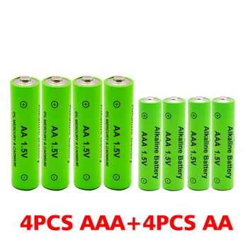 AAA + AA Reîncărcabile AA 1 5V 3000mah - 1 5V AAA 2100mAh Baterii Alcaline Lanterna Toy Watch MP3 Player, Livrare Gratuita