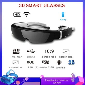 AR/VR Imax 98 inch Ecran Gigant Teatru Mobil 8G Memorie Ivs Inteligent Android 3д очки для телевизора Toate-In-Unul Virtual Real