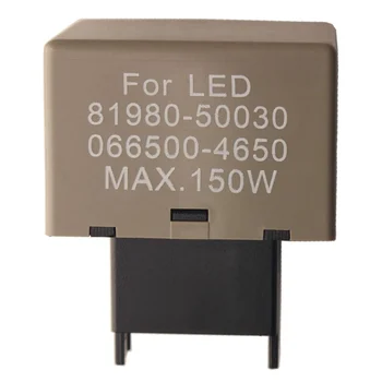 Accesorii auto 8-Pin Electronice Flasher Releul pentru Bec LED 81980-50030 066500-4650