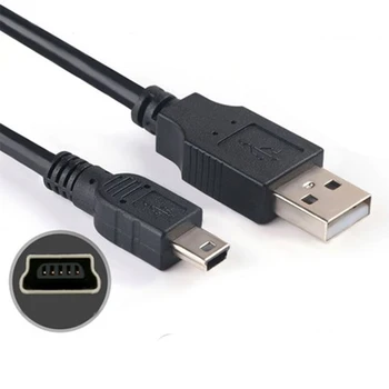 Adaptor Cablu USB 5 Pini Cablu de Transfer de Date Linie de Încărcare DVD Sincronizare Radio Incarcator pentru MP3 MP4 MP5 Player