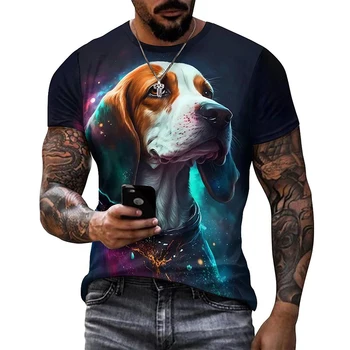 Amuzant Câine Pug Grafic T Shirt pentru Bărbați Îmbrăcăminte 3D Graffiti Câini de Imprimare T-shirt Copii Drăguț de Vară Casual cu Maneci Scurte pentru Femei Haine