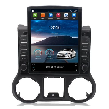 Android 12 Carplay Pentru Tesla Verticale Radio Auto Video TESLA Pentru Jeep Wrangler 3 JK 2010 - 2018 Player Multimedia, Navigare GPS