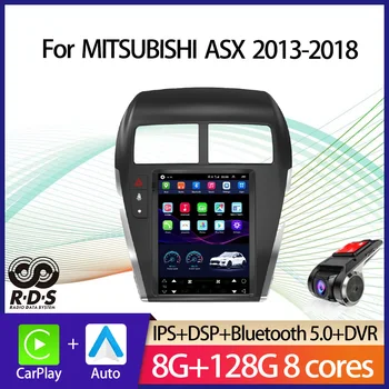 Android Tesla Masina de Stil de Navigare GPS Pentru MITSUBISHI ASX 2013-2018 Auto Radio Stereo Multimedia Player Cu BT WiFi Oglindă