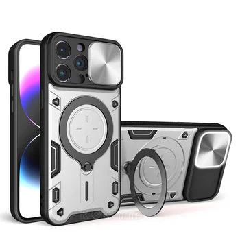 Apel Intermitent Kickstand Acoperire pentru Motorola MOTO Edge 30 Ultra Edge20 Lite S30 Fuziune 30Neo Caz Greu Slide Lens Protect