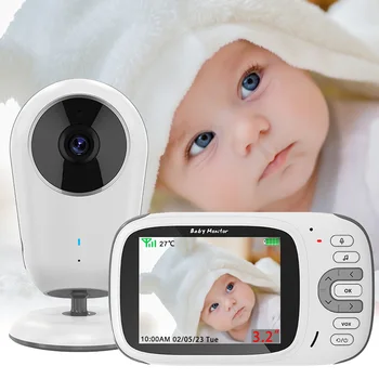 Baby Monitor Wireless Video Noua 3.2 Inch Interfon Monitorizare A Temperaturii Babysitter Bona Viziune De Noapte Camera De Securitate Babyphone