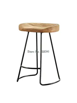Bar, scaun bar, scaun înalt scaun de uz casnic moderne scaun simplu Europene bar din lemn masiv scaun scaun înalt moda creativitate