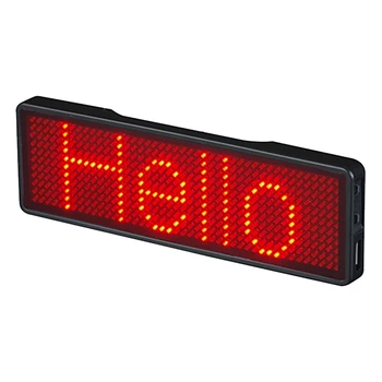 Bluetooth LED Numele Insigna Reîncărcabilă Lumina Semn de BRICOLAJ Programabile Scrolling Message Board Display LED,Tip 2