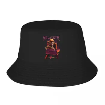 Bărbați Femei Megadeth Trupa Bob Pălării Marfa de Primăvară Picnic Pălării de Epocă Heavy Metal Găleată Pălărie de Pescuit Pălării în aer liber