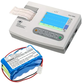 CS Acumulator de schimb Pentru Biocare ECG-100, ECG-101, ECG-101G, ECG-300, ECG-300G NS200D1374789 2000mAh/24.00 Wh