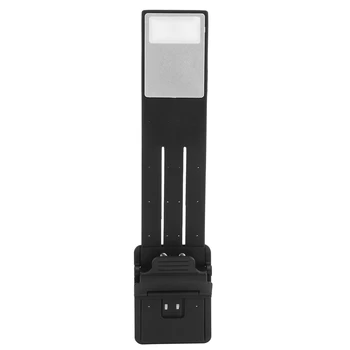 Calitate PVC+PC Lampa de Citit Îndoit 360 de Grade USB LED Lampa de Carte Lumină Clip‑On LED Dormitor, Camera de Studiu pentru Acasă Călătoresc