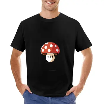 Ciuperci roșu T-Shirt tricou personalizat t-shirt Barbati t-shirt