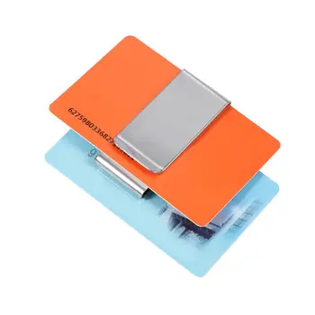 Clipuri De Bani De Argint Din Oțel Inoxidabil Carduri De Credit De Buzunar Clipuri Moda Carduri De Stocare, Consumabile