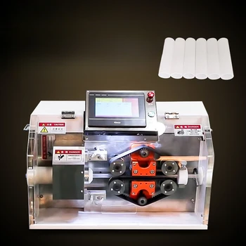 Complet automat PE țeavă mașină de tăiere Rotativ PVC-conducte de cauciuc cutting machine mașină de tăiat Alimentarea fără sfârșit