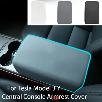 Consola centrala Cotiera Acoperire pentru Tesla Model 3 Y TPE Scratchproof Rezistent la Uzura Cotiera Auto Cutie Protector Accesorii pentru Decor