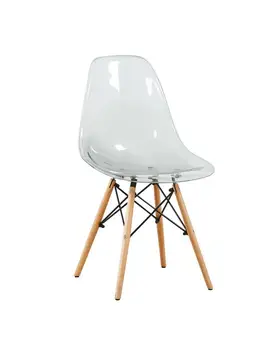 Creative cotiera agrement scaun de plastic cristal transparent scaun de luat masa modern simplu moda magazin de cafea, scaun de birou