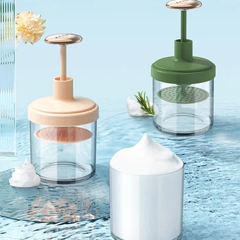 Curat Instrument Simplu Fata Demachiant Baie Duș Șampon Spumă Filtru Foamer Dispozitiv Crema De Curățare