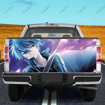 Custom Anime-ul Sword Art Online din Spate Masina Decorative Autocolante de Vinil, Camion, Vehicul Off-road din Spate Protector Decorativ Autocolante