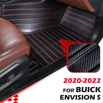 Custom din Fibra de Carbon stil Covorase Pentru Buick Envision S 2020 2021 2022 Jos Covor de Acoperire Automobile Accesorii de Interior