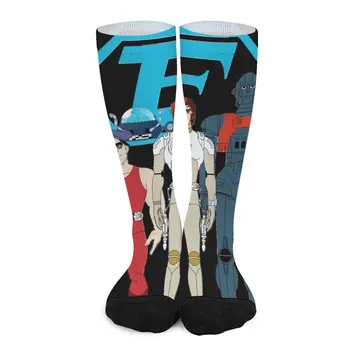 Căpitanul Viitorului Echipaj Clasic T-Shirt Șosete anime ciorapi de Femeie ciorapi