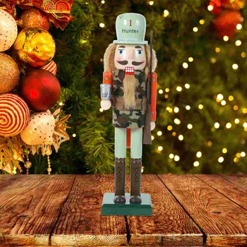 De Crăciun, Spărgătorul De Nuci Cifre Consumabile Partid Decoratiuni Clip Festivalul De Lemn Soldat