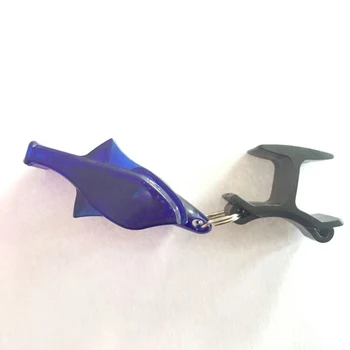 De înaltă Calitate Degetul Clip Delfin Fluier Mată Simt Titularul Clemă de Sport în aer liber Plastic Arbitrul Fluiera 5*4*1 cm