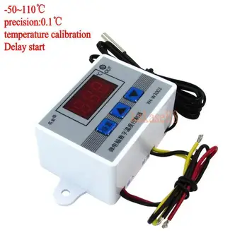 Digital cu LED-uri Controler de Temperatura 10A Termostat de Control Comutator cu senzor Sonda W3002