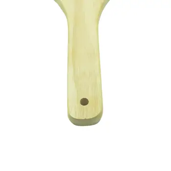 Din lemn, Gratar Racleta Multifuncțional cu Șnur Gaura Grătar Instrumente de Curățare Grătar de Lemn Curat cu Mâner Lung pentru Exterior