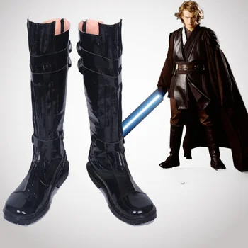 Disney Cosplay Cizme Darth Vader Anakin Luke Skywalker, Obi - Wan Kenobi Darth Maul Sturmabteilung Cizme Costum De Halloween Pantofi