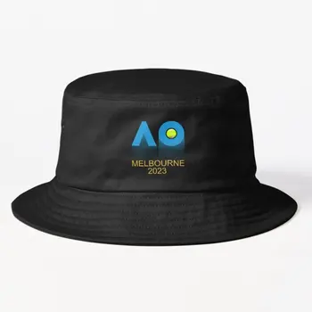 Distracție 2023 Australian Open Design Găleată H Găleată Pălărie Mens Hip Hop Soare Pește Capace De Moda Casual Negru Cheapu În Aer Liber Pescari