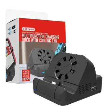 Dock de încărcare Pentru Nintendo Comutator Consolă de Răcire Ventilator Compact Adaptor HDMI TV Proiecție Stand Pentru Nintend Accesorii Întrerupător de