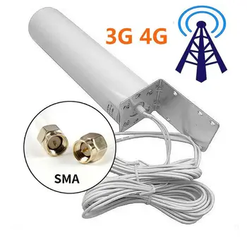 Dual SMA Male 3G, 4G LTE suport de Perete Amplificator de Semnal de Antenă în aer liber Amplificator de Semnal