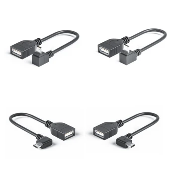 Durabil Micro USB Feminin USB OTG Cablu de Date Linie de Sârmă pentru Udisk Imprimante