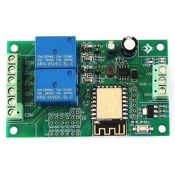 ESP8266 ESP-12F WIFI Releu Modul 2CH 5V/8-80V Comutatorului Releului Dezvolta Bord pentru ARDUINO IDE Smart Home APP Unitate de Control
