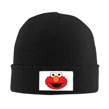 Elmo Cookie Monster Chelioși Căciuli Sepci Unisex De Iarna Cald Tricotat Pălărie Adult Sesame Street Caractere Capota Pălării De Schi Capac