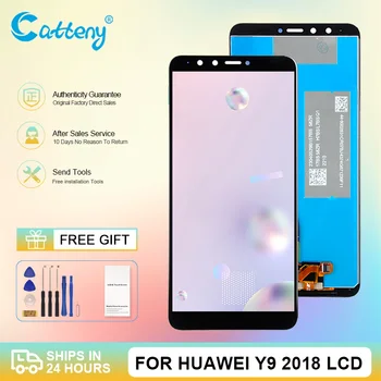 En-gros 5.93 Inch Bucurați-vă de 8 Plus Display Pentru Huawei Y9 2018 LCD Cu Touch Panel Screen Digitizer Asamblare Transport Gratuit