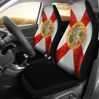 Florida Huse Auto (Set De 2) - Universal Față de Mașini și Suv-Huse pentru scaune - Scaun Personalizat Protector - Accesorii Auto